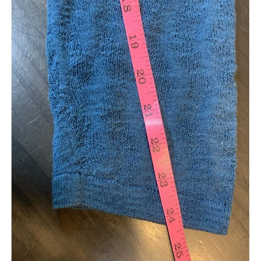 Chicos 2 Lightweight Cardigan Sweater‎ Womens Large Blue Modest Office Church